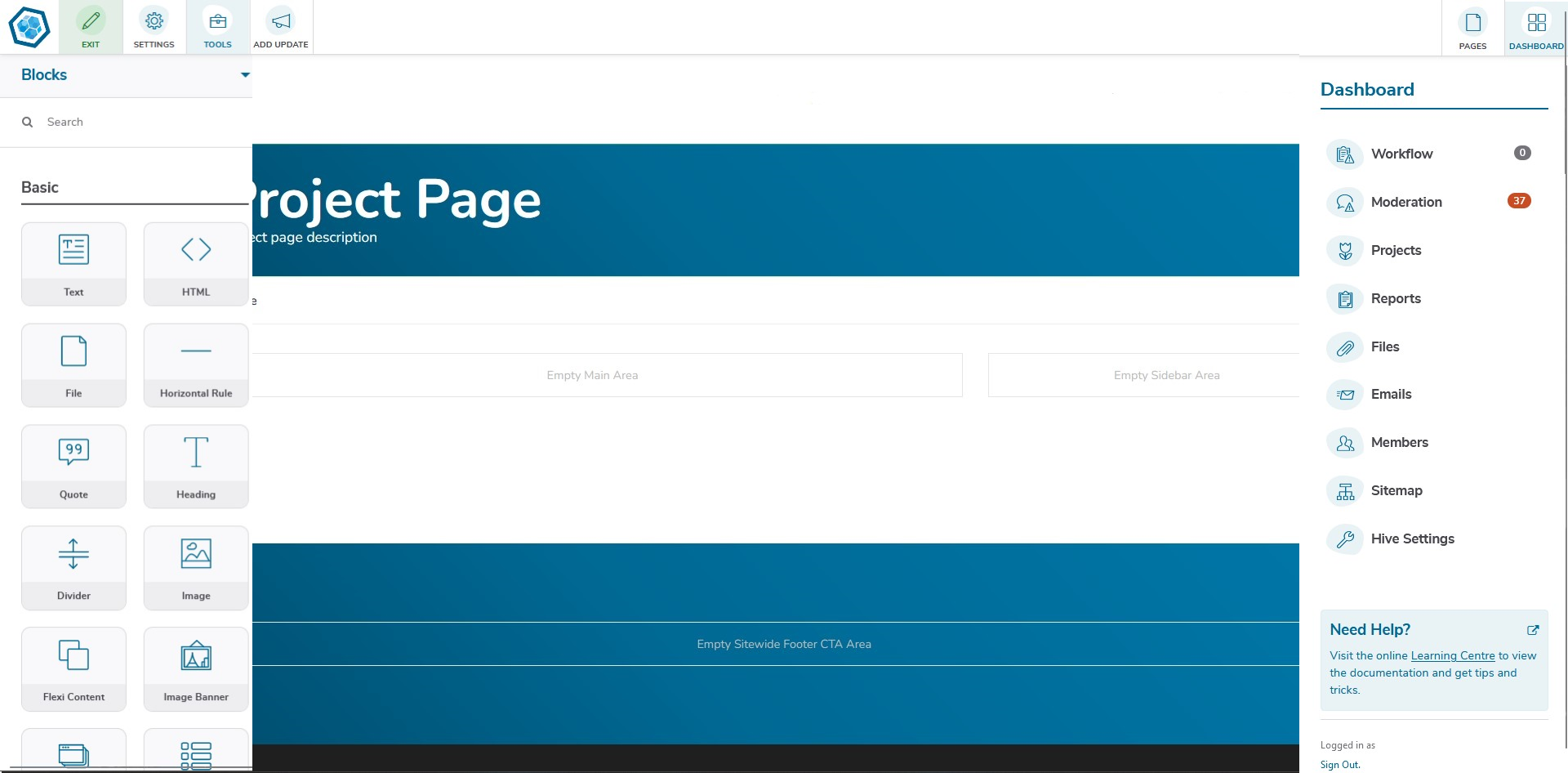 Navigate the user interface | Get Started | The Social Pinpoint ...